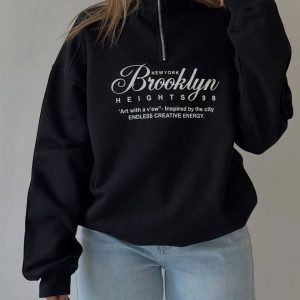 هودی نیم زیپ Brooklyn